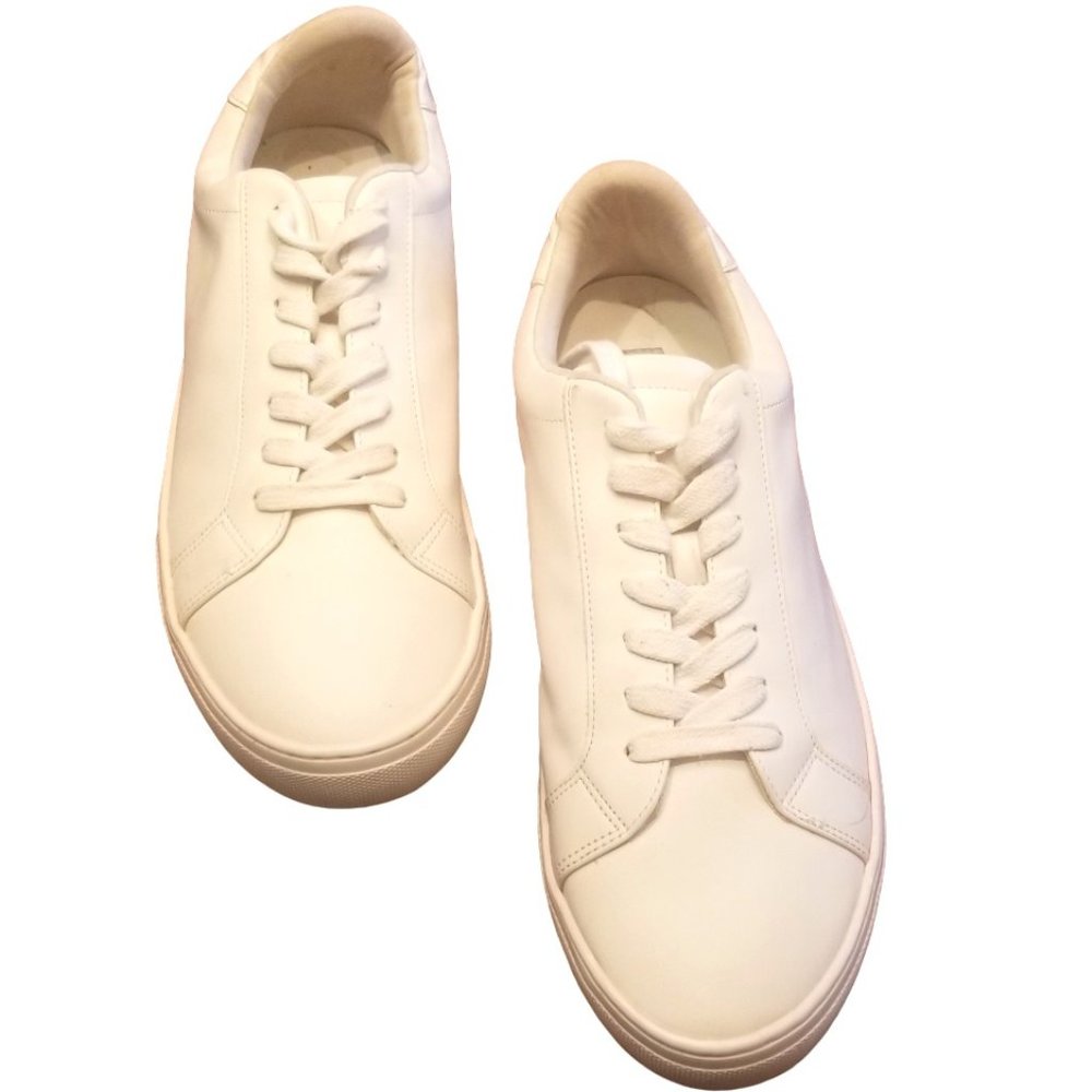 Steve Madden | White | Mirella | Lace up Sneakers | Size:  9.5M